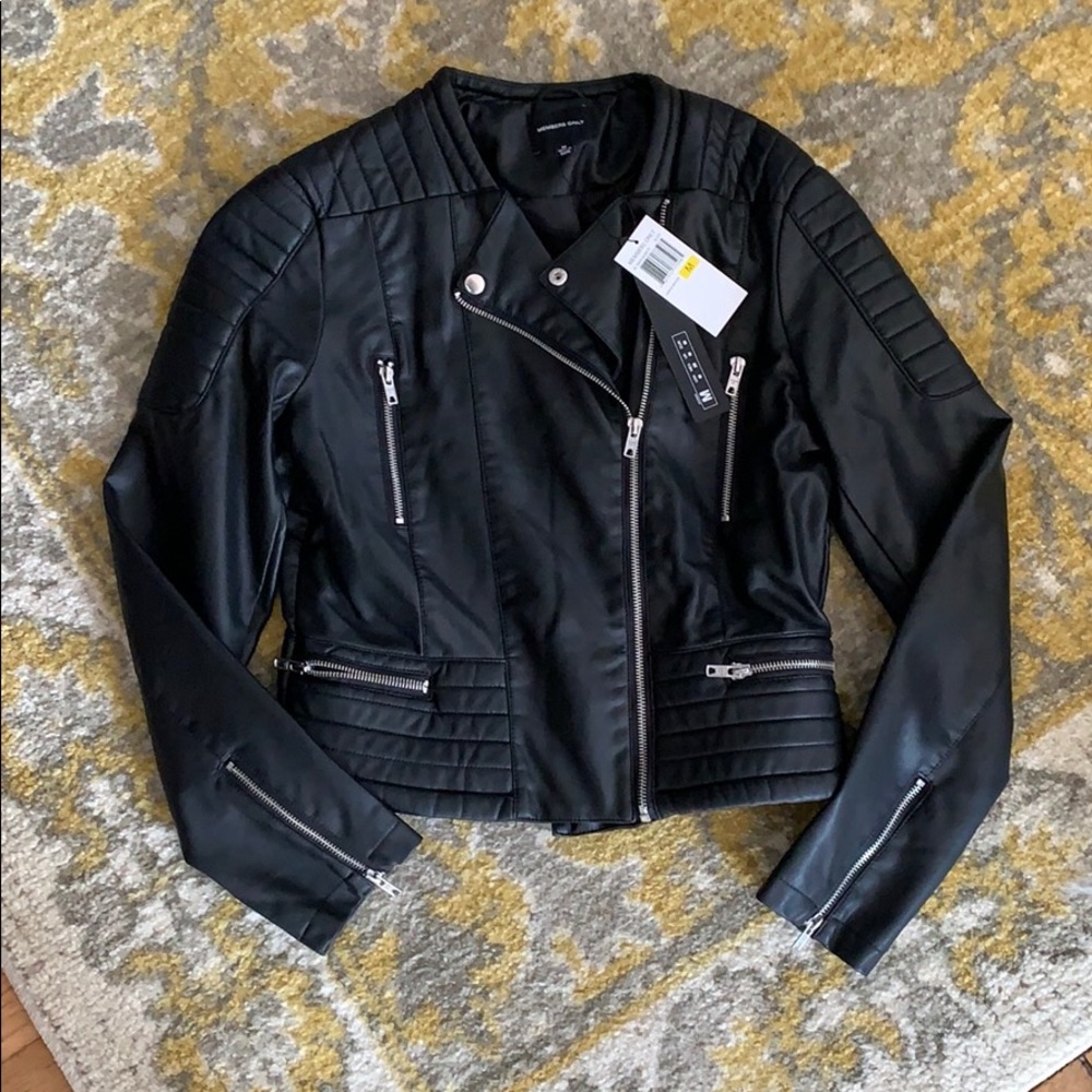 New Members Only Faux Leather Jacket